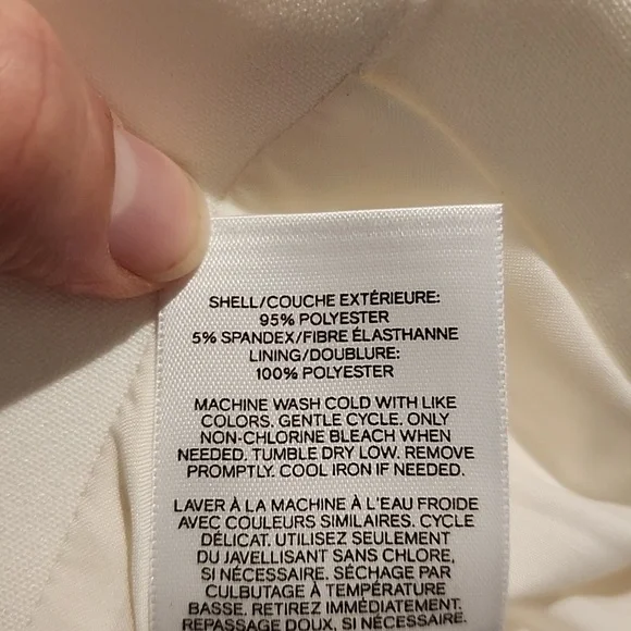 Express Novelty Button Blazer - Picture 6 of 7